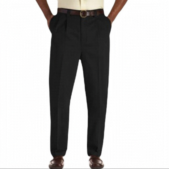 oak Hill Pleated Stretch Premium Dress Pants - Picture 1 of 7
